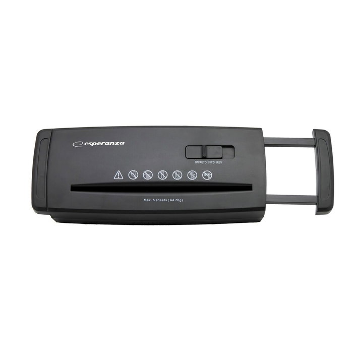 Esperanza Destructora de papel 22 cm Negro en101