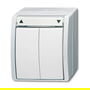 BUSCH-JAEGER 2601/4W-54 Interruptor de Persianas IP44 Alpino Blanco 250V 10A