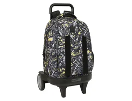Safta Mochila grande con ruedas Compact Evolution Graffiti 450x330x220 mm