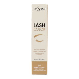 Levissime Tinte Profesional para Pestañas y Cejas Lash Color 7-7 Marrón Claro 15 ml