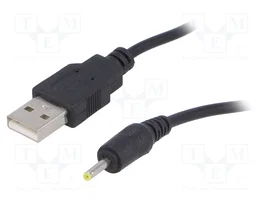 AKYGA Cable USB A a DC 2,5/0,7 de 0,8m