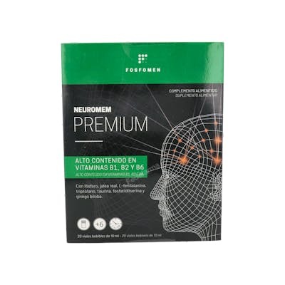 Herbora Neuromem Premium 20 viales de 10 ml