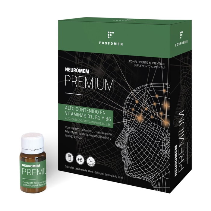 Herbora Neuromem Premium 20 viales de 10 ml Herbora Neuromem Premium 20 viales de 10 ml