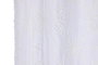 DKD Home Decor Cortina Boho Blanco Poliester 260 x 140 cm (2 Unidades) 8 Anillas