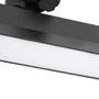 Epistar Luminaria Lineal de Carril LED Trifásico 24W CCT Regulable TRIAC