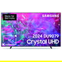 Samsung GU98DU9079U - Televisor 98" 4K Crystal UHD Smart TV, 100 Hz, HDR10+, Procesador con IA, Tizen OS, 3xHDMI, WLAN, Bluetooth, Negro