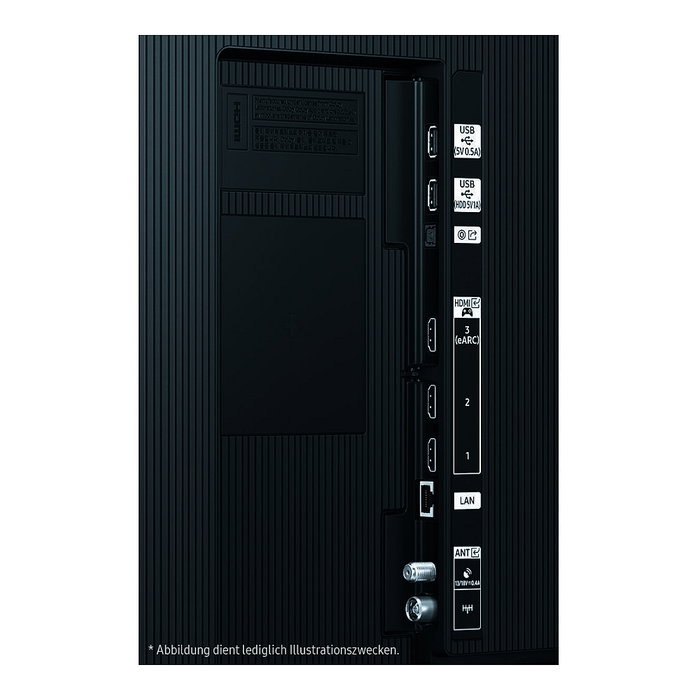 Samsung GU98DU9079U - Televisor 98" 4K Crystal UHD Smart TV, 100 Hz, HDR10+, Procesador con IA, Tizen OS, 3xHDMI, WLAN, Bluetooth, Negro