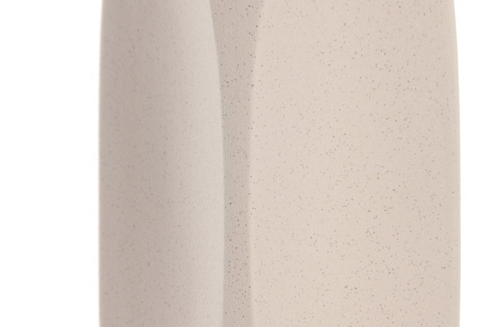 DKD Home Decor Jarrón de Gres Rugoso Blanco