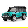 AMEWI 22679 Coche Todoterreno RC Gelndewagen Die Cast 1:64 RTR a Batería con Mando 2,4GHz, Efectos de Luz y Motor Eléctrico para Niños de +6 Años
