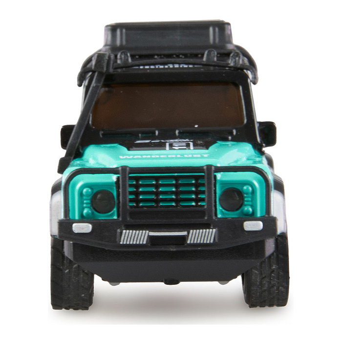 AMEWI 22679 Coche Todoterreno RC Gelndewagen Die Cast 1:64 RTR a Batería con Mando 2,4GHz, Efectos de Luz y Motor Eléctrico para Niños de +6 Años