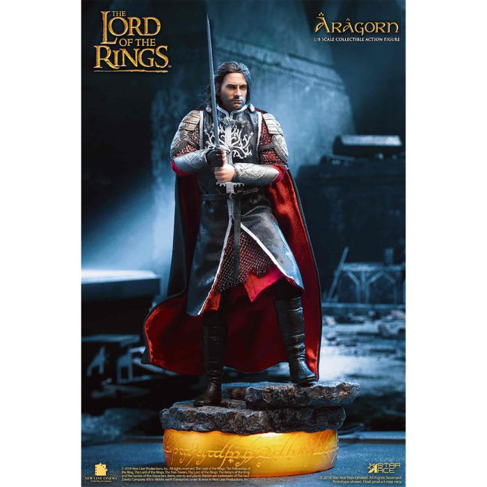 Star Ace Figura Articulada Aragorn Hijo de Arathorn Real Master Series 1:8 22.5cm