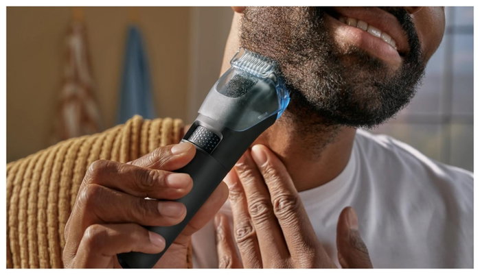 Philips Recortadora de barba de precisión Serie 5000 BT5780/15 Negra Philips Recortadora de barba de precisión Serie 5000 BT5780/15 Negra