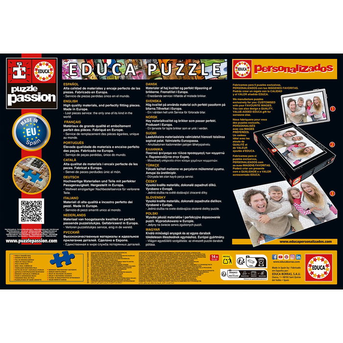 Educa Puzzle 3000 Piezas Vida Panorámico 144x68 cm Referencia 20265