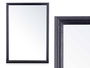 Giftdecor Espejo Pared Marco Madera 50x70 cm Negro
