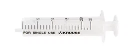 kruuse Jeringa Desec 2 Cuerpos Excono Concentrico 20ml 50ud