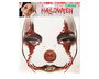 Joyas Faciales Adhesivas Disfraz Payaso Diabólico Tono Rojo Dramático Maquillaje Halloween Cosplay