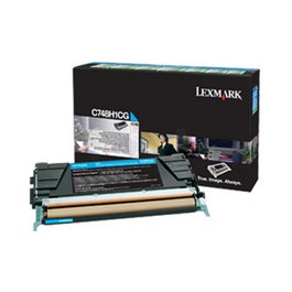 Lexmark C748H3CG Cartucho de Tóner Cian
