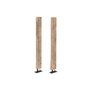 DKD Home Decor Escultura de Madera Tallada Pieza Única