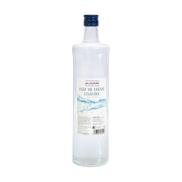 Algamar Agua del Océano Atlántico 1L - Agua de Mar Natural Rica en Sales Minerales