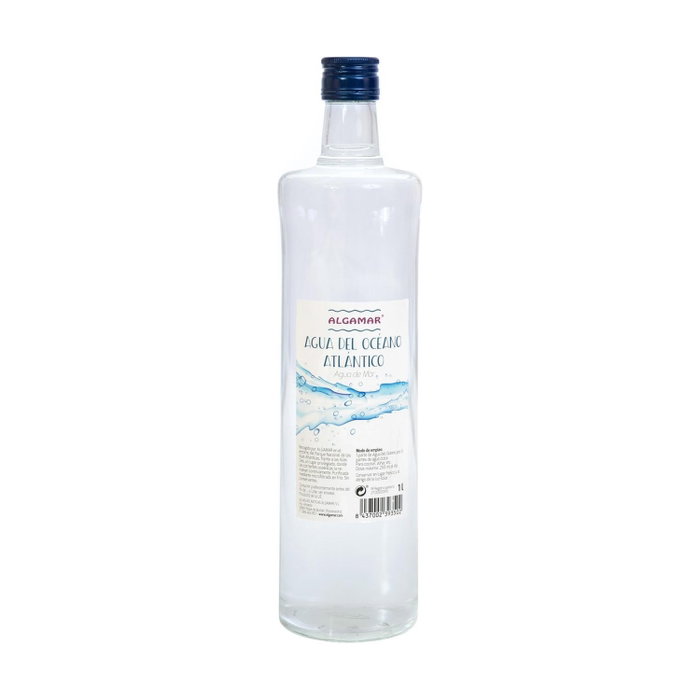 Algamar Agua del Océano Atlántico 1L - Agua de Mar Natural Rica en Sales Minerales Algamar Agua del Océano Atlántico 1L - Agua de Mar Natural Rica en Sales Minerales
