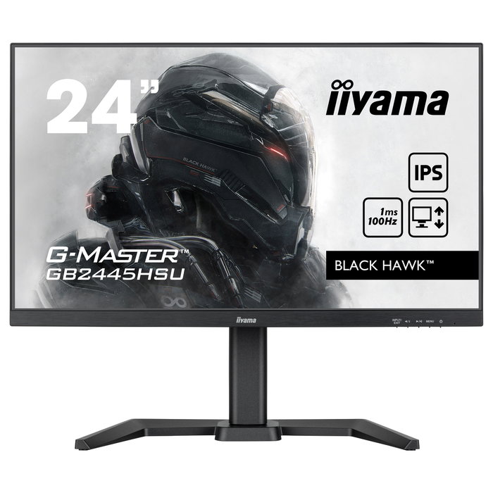 iiyama G-Master GB2445HSU-B1 Monitor Gaming 24 Pulgadas Full HD IPS 100 Hz 1 ms Negro iiyama G-Master GB2445HSU-B1 Monitor Gaming 24 Pulgadas Full HD IPS 100 Hz 1 ms Negro