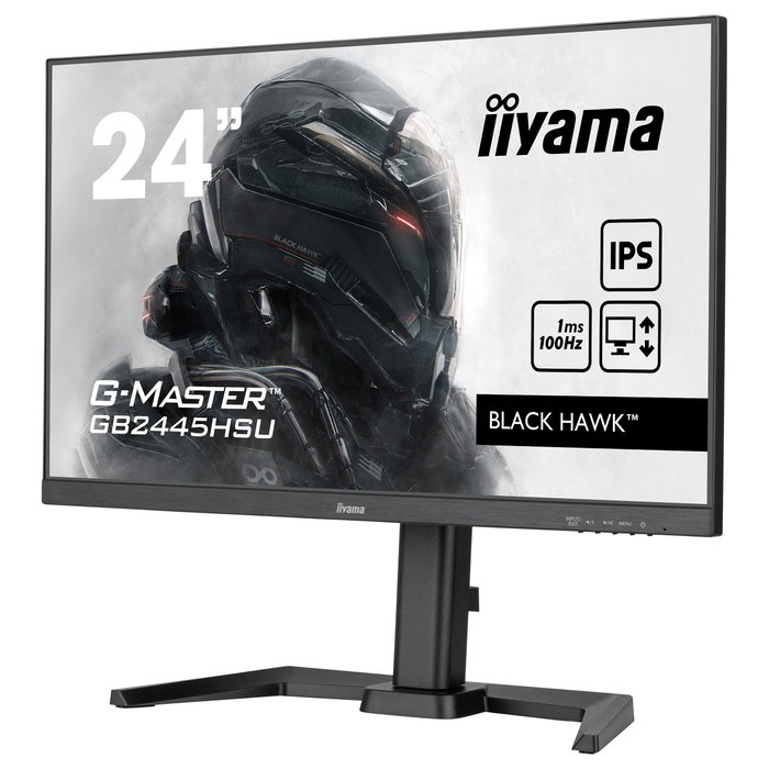 iiyama G-Master GB2445HSU-B1 Monitor Gaming 24 Pulgadas Full HD IPS 100 Hz 1 ms Negro iiyama G-Master GB2445HSU-B1 Monitor Gaming 24 Pulgadas Full HD IPS 100 Hz 1 ms Negro