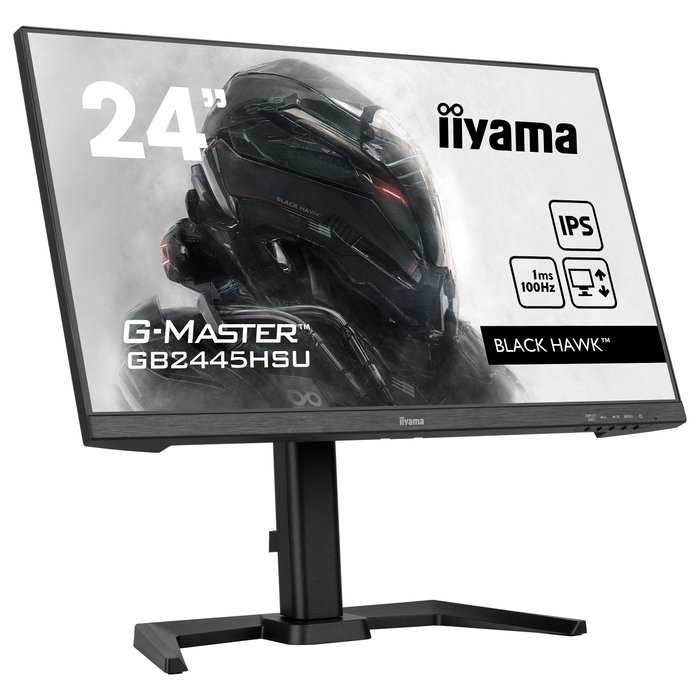 iiyama G-Master GB2445HSU-B1 Monitor Gaming 24 Pulgadas Full HD IPS 100 Hz 1 ms Negro iiyama G-Master GB2445HSU-B1 Monitor Gaming 24 Pulgadas Full HD IPS 100 Hz 1 ms Negro