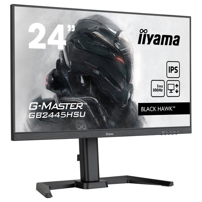 iiyama G-Master GB2445HSU-B1 Monitor Gaming 24 Pulgadas Full HD IPS 100 Hz 1 ms Negro iiyama G-Master GB2445HSU-B1 Monitor Gaming 24 Pulgadas Full HD IPS 100 Hz 1 ms Negro