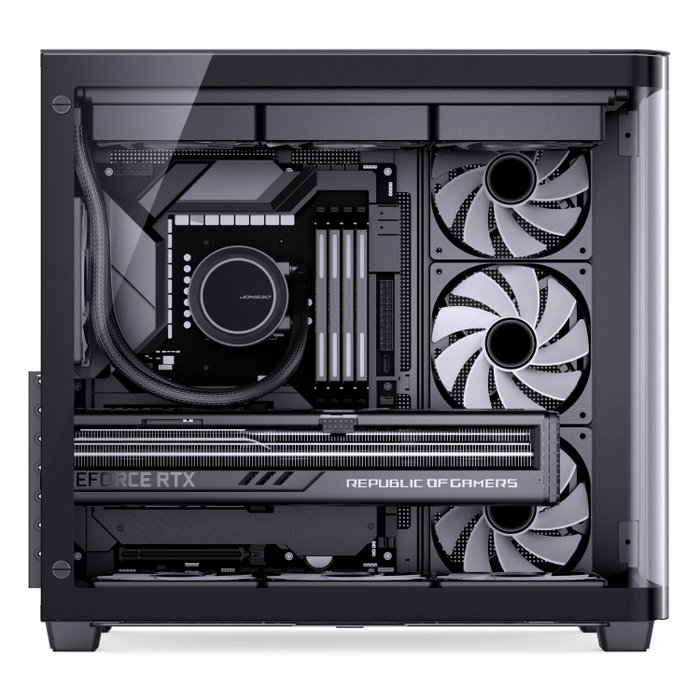 Jonsbo TK-3 Caja Midi Tower ATX, Negra, Sin Fuente de Alimentación, 2x USB 3.0, 1x USB-C
