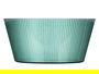 Leknes Bol Rayas Verde 4 L 25.4x12x25.4 cm (Set de 12)