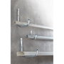 Mottez Gancho estándar de almacenamiento con punta de goma ø 13 x 80 x 110 mm
