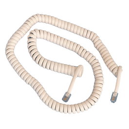 GSC Evolution Cable Rizado de Teléfono 4P4C a 4P4C - 2.10M