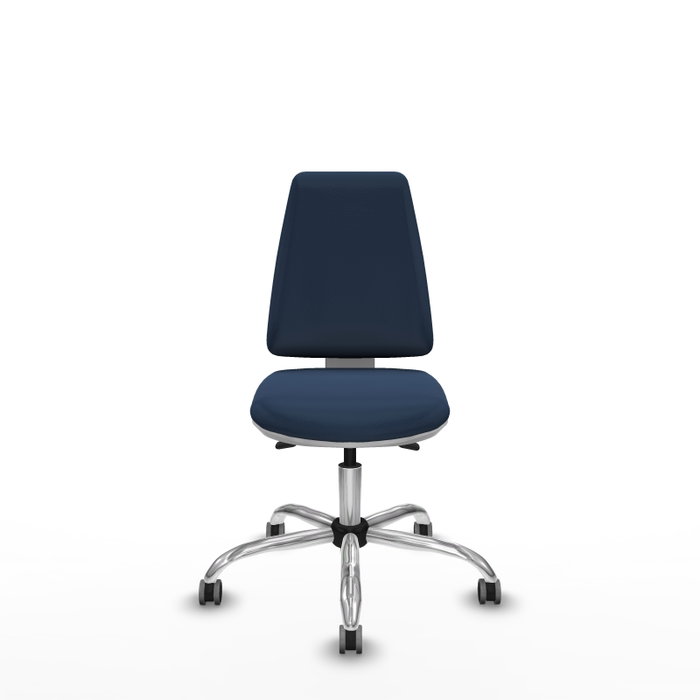 PIQUERAS Y CRESPO Silla de oficina Elche Azul marino sin brazos