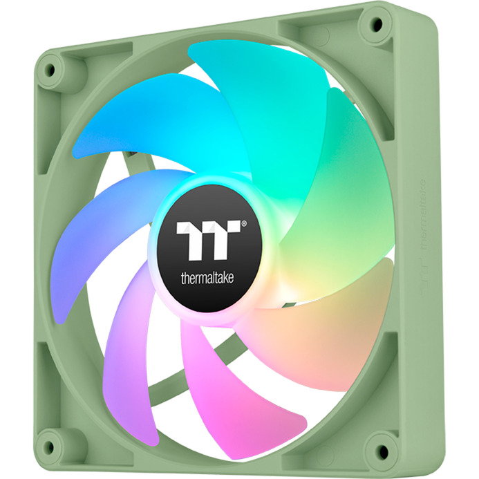 Thermaltake CT120 ARGB Matcha Green Pack de 2 Ventiladores de 12 cm
