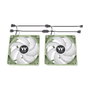 Thermaltake CT120 ARGB Matcha Green Pack de 2 Ventiladores de 12 cm