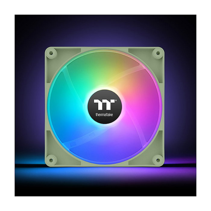 Thermaltake CT120 ARGB Matcha Green Pack de 2 Ventiladores de 12 cm
