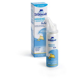 Sterimar Spray Higiene y Bienestar Bebé para Salud Nasal, Solución Isotónica de Agua de Mar, 50 ml