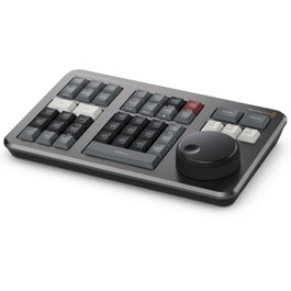 Blackmagic Design DaVinci Resolve Speed Editor Controlador de edición con licencia de software incluida, Negro/Gris
