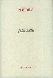 Piedra, John Sallis - PRE-TEXTOS
