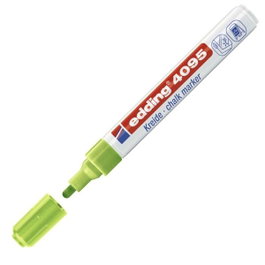 edding 4095 Marcador de tiza líquida verde claro punta cónica 2-3 mm