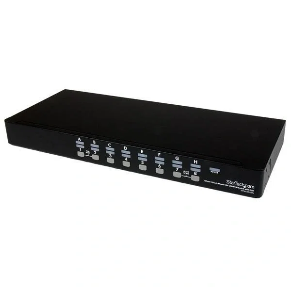 StarTech.com Conmutador KVM 16 Puertos USB VGA Montaje en Rack 1U SV1631DUSBUK StarTech.com Conmutador KVM 16 Puertos USB VGA Montaje en Rack 1U SV1631DUSBUK