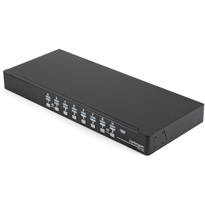 StarTech.com Conmutador KVM 16 Puertos USB VGA Montaje en Rack 1U SV1631DUSBUK StarTech.com Conmutador KVM 16 Puertos USB VGA Montaje en Rack 1U SV1631DUSBUK