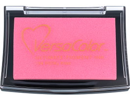 Tsukineko Almohadilla de Tinta VERSACOLOR Rosa Pétalo 95x65mm