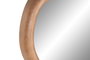 DKD Home Decor Espejo de Pino y Cristal Abstracto Natural 46x158 cm