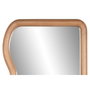 DKD Home Decor Espejo de Pino y Cristal Abstracto Natural 46x158 cm