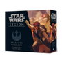 Asmodee Star Wars Legión: Soldados Rebeldes - Pack de Expansión, Juego de Mesa Miniaturas, 7 Figuras, Fantasy Flight Games, Español