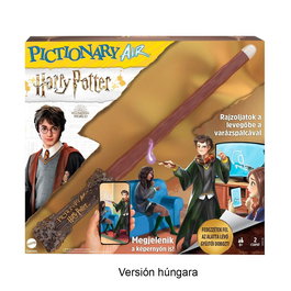Mattel Games Pictionary Air Harry Potter HJG18 Juego de Dibujo y Adivinanzas para Niños y Adultos