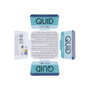 Quid Recipiente Cuadrado Hermético Ciclon Turquesa 80 cL (12 Unidades)