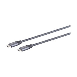 S-Impuls Cable USB-C a USB-C 2m Gris USB 3.2 Gen 2x2 100W