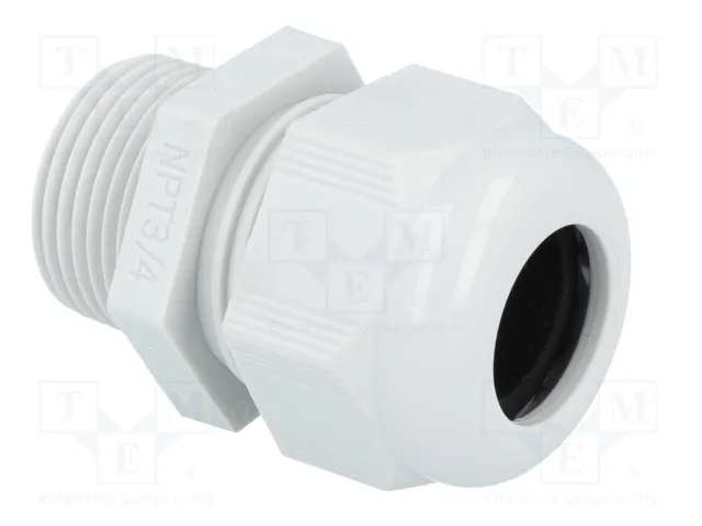 HELU Sello aislante HELUTOP HT-NPT NPT3/4 de poliamida gris